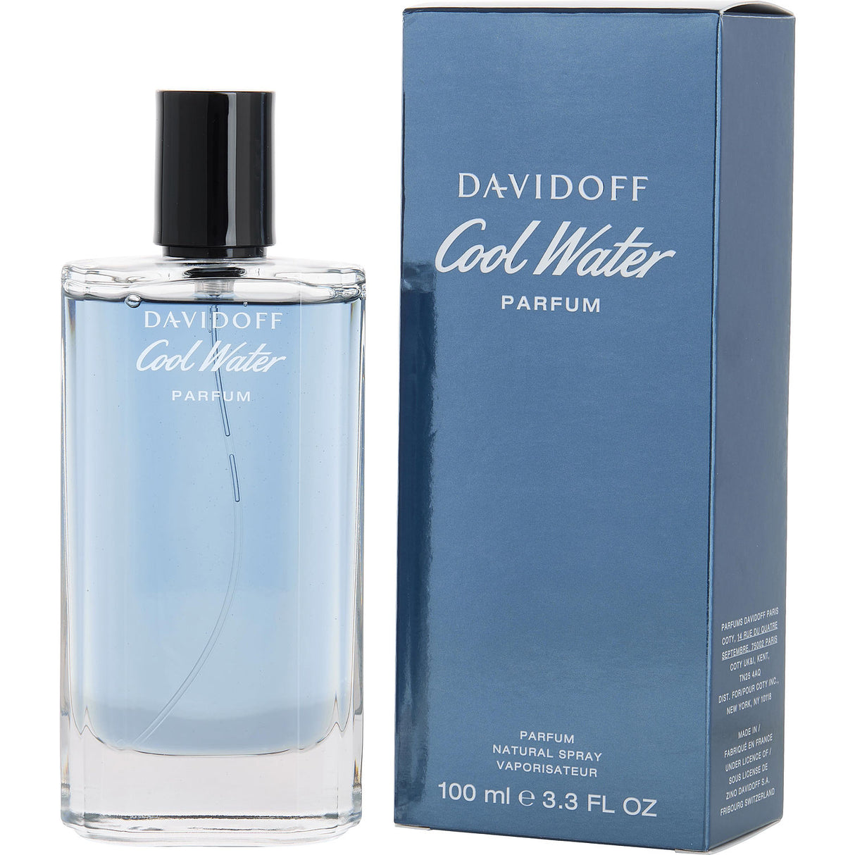 COOL WATER PARFUM by Davidoff - EAU DE PARFUM SPRAY 3.4 OZ - Men