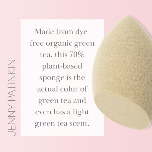 Green Tea Makeup Sponge by jennypatinkin