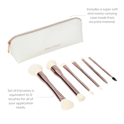 Sustainable Luxury Makeup Brush Set, Dual-Ended by jennypatinkin