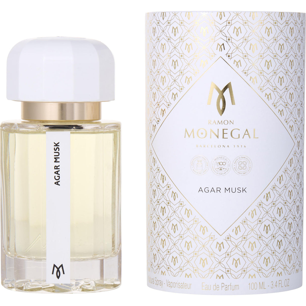 RAMON MONEGAL AGAR MUSK by Ramon Monegal - EAU DE PARFUM SPRAY 3.4 OZ - Unisex