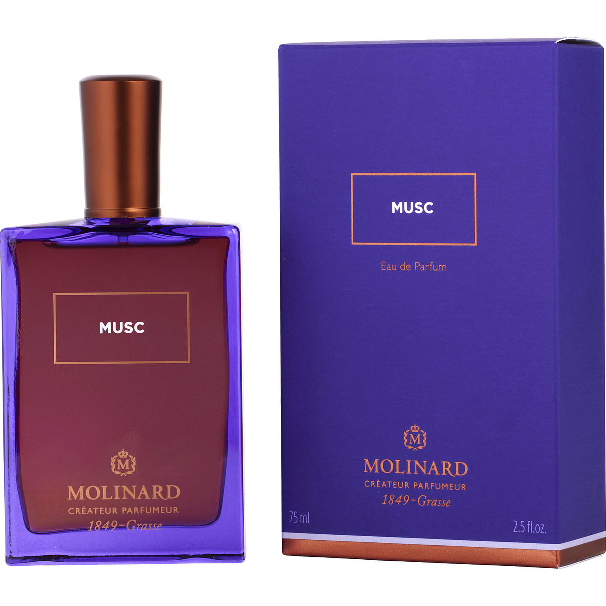 MOLINARD MUSC by Molinard - EAU DE PARFUM SPRAY 2.5 OZ (NEW PACKAGING) - Women