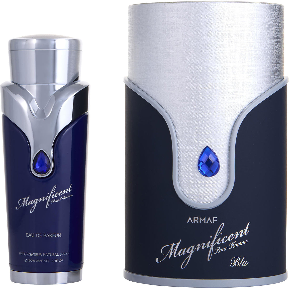 ARMAF MAGNIFICIENT BLUE by Armaf - EAU DE PARFUM SPRAY 3.4 OZ - Men