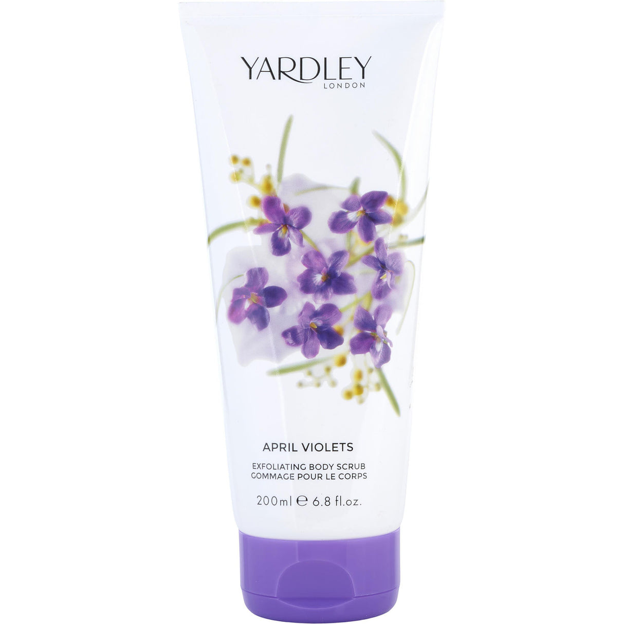 YARDLEY APRIL VIOLETS EXFOLIATING by Yardley - BODY SCRUB 6.8 OZ - Women