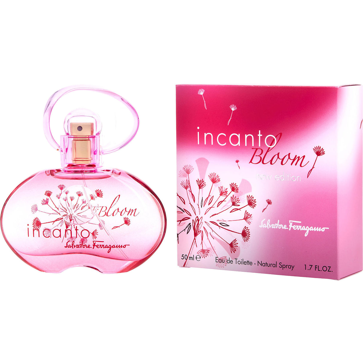 INCANTO BLOOM by Salvatore Ferragamo - EDT SPRAY (NEW EDITION PACKAGING) 1.7 OZ - Women