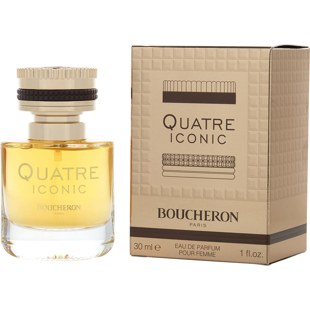 BOUCHERON QUATRE ICONIC by Boucheron - EAU DE PARFUM SPRAY 1 OZ - Women