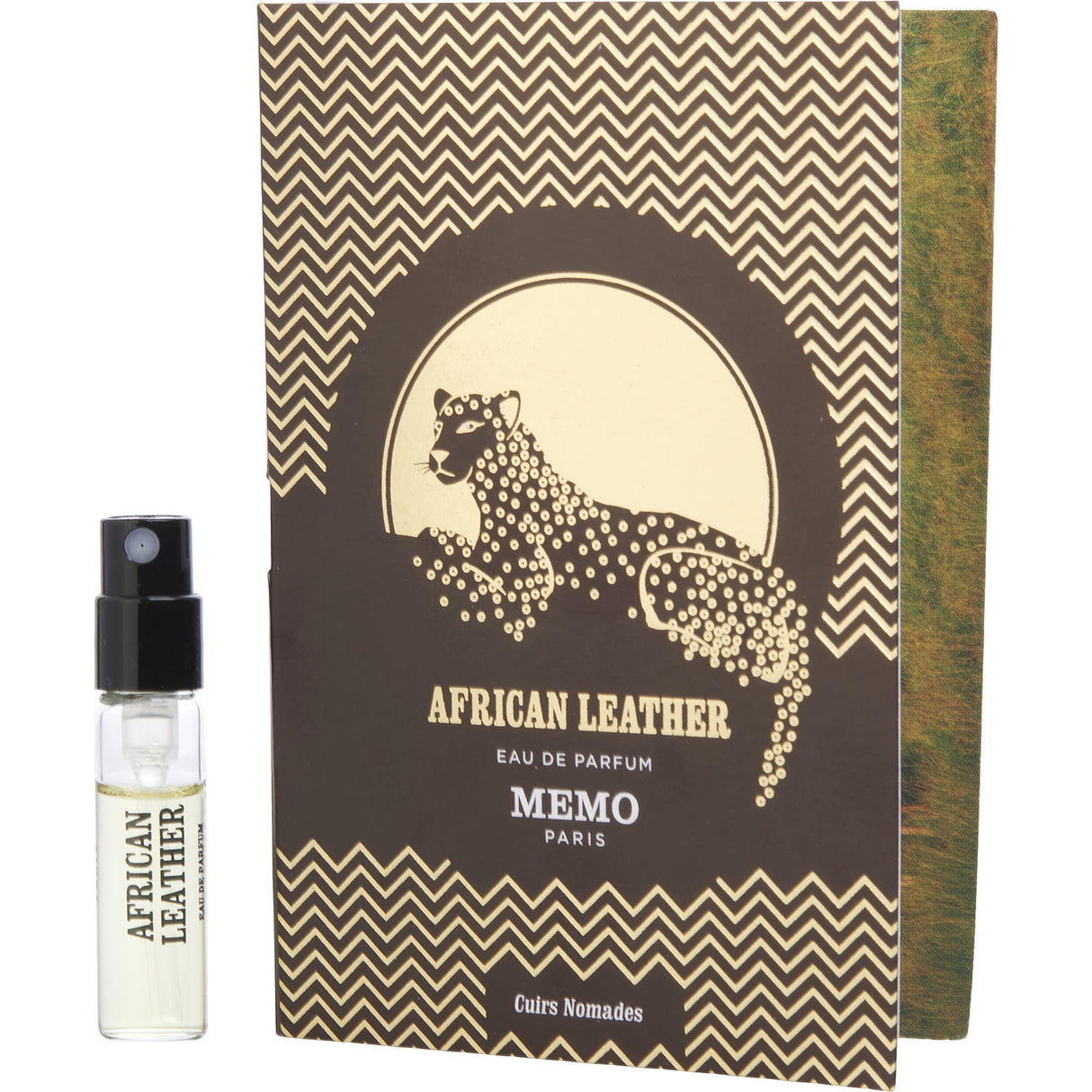 MEMO PARIS AFRICAN LEATHER by Memo Paris - EAU DE PARFUM SPRAY VIAL ON CARD - Unisex