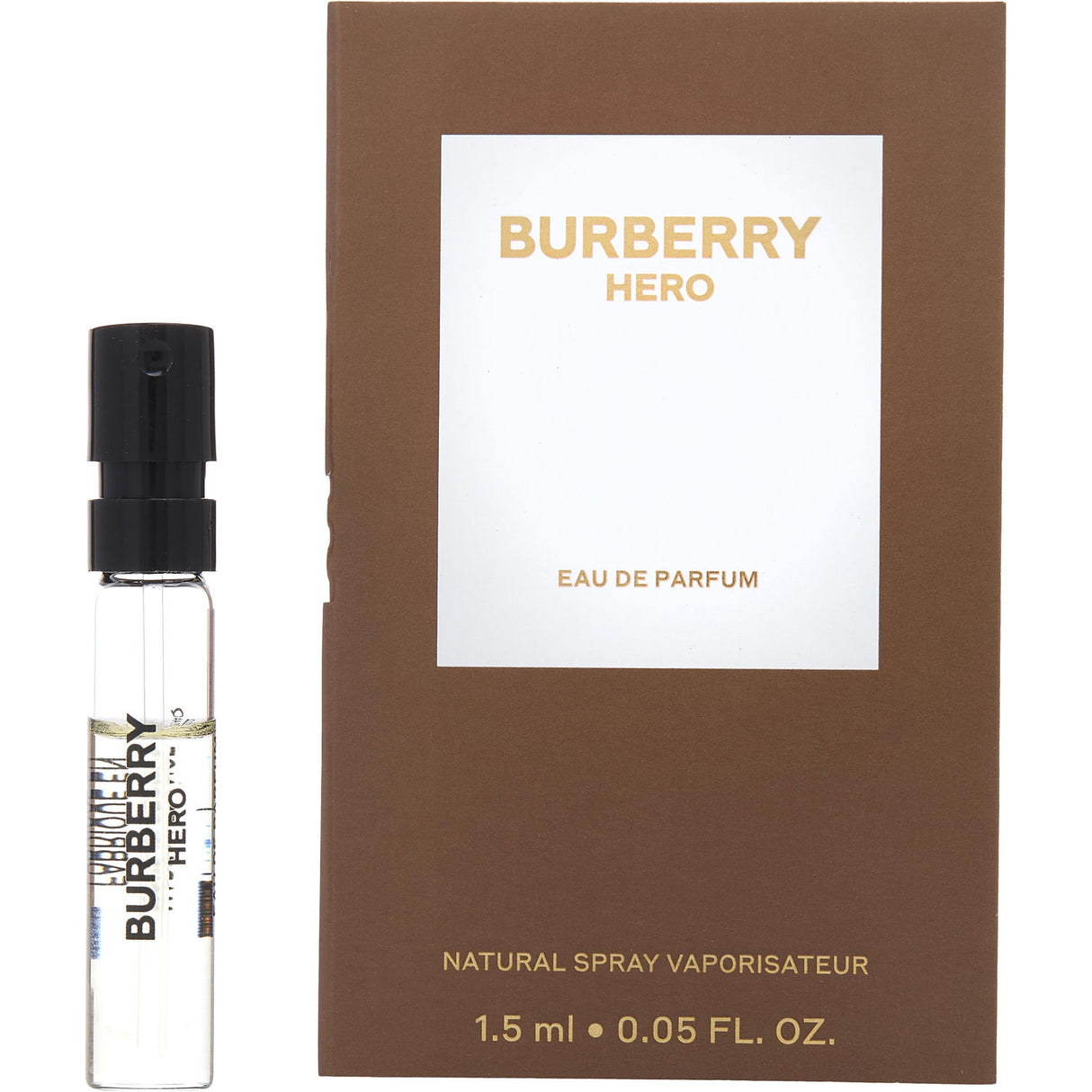 BURBERRY HERO by Burberry - EAU DE PARFUM SPRAY VIAL - Men