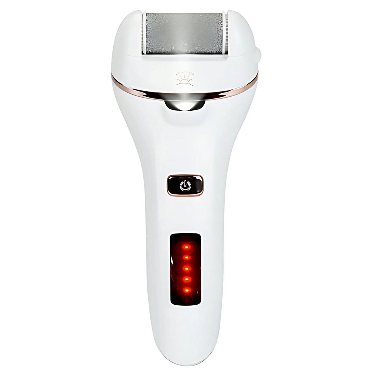 Rechargeable Electric Callus Remover - IPX5 Waterproof Foot Scrubber with 2 Grinding Heads & 2 Speeds