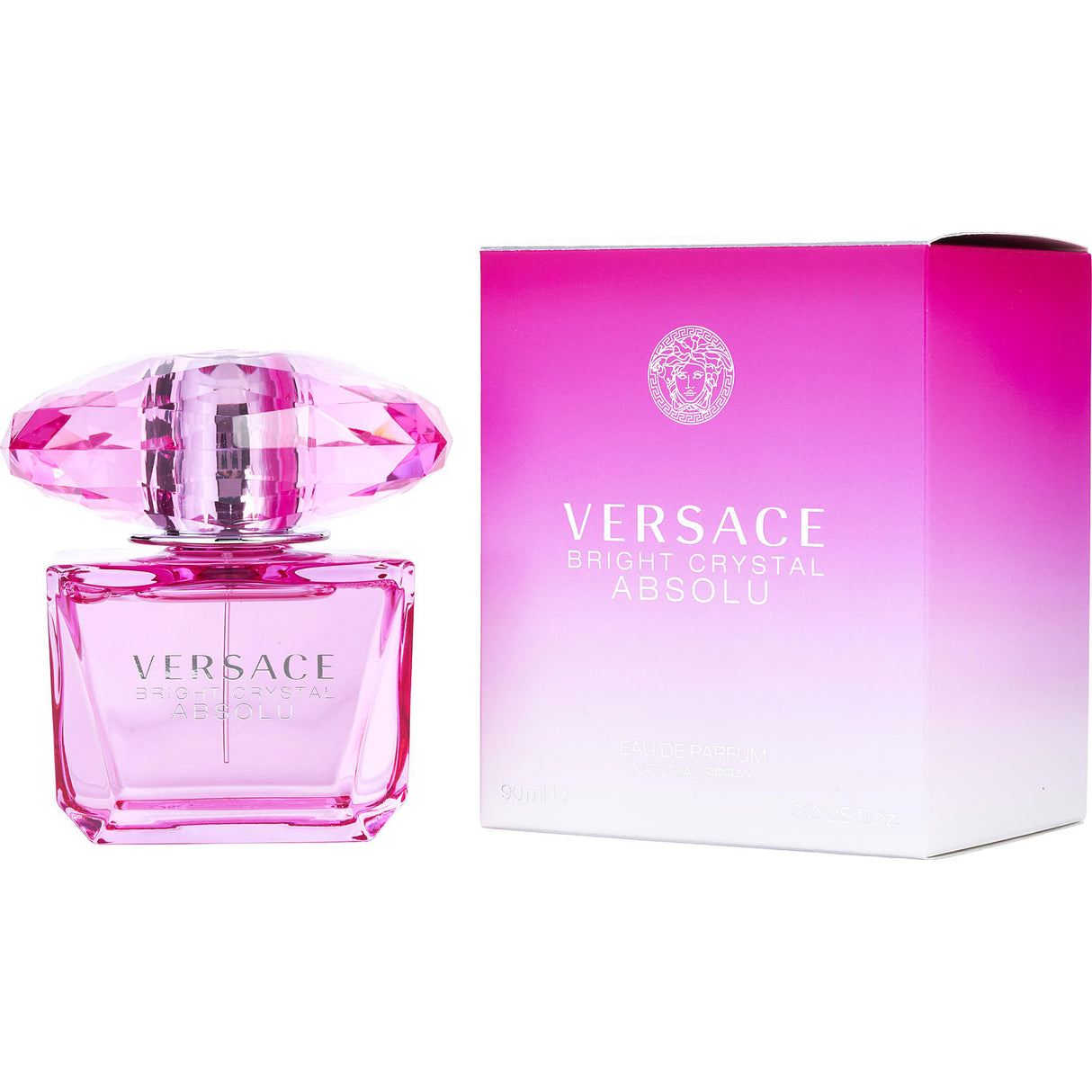 VERSACE BRIGHT CRYSTAL ABSOLU by Gianni Versace - EAU DE PARFUM SPRAY 3 OZ (NEW PACKAGING) - Women