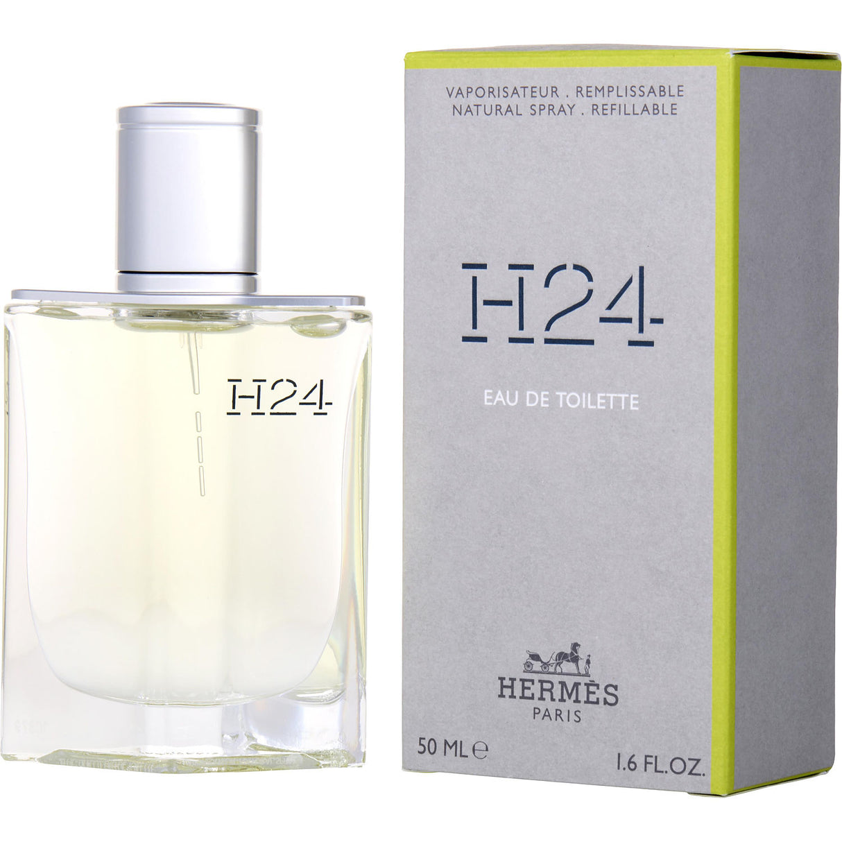 HERMES H24 by Hermes - EDT SPRAY REFILLABLE 1.7 OZ - Men