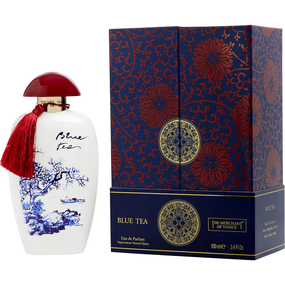 MERCHANT OF VENICE BLUE TEA by Merchant of Venice - EAU DE PARFUM SPRAY 3.4 OZ - Men