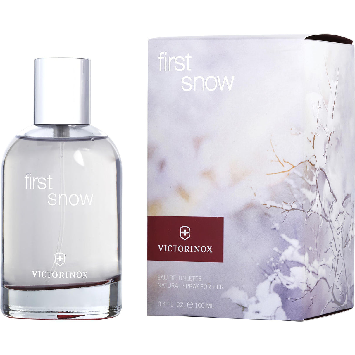 SWISS ARMY FIRST SNOW by Victorinox - EDT SPRAY 3.4 OZ - Women