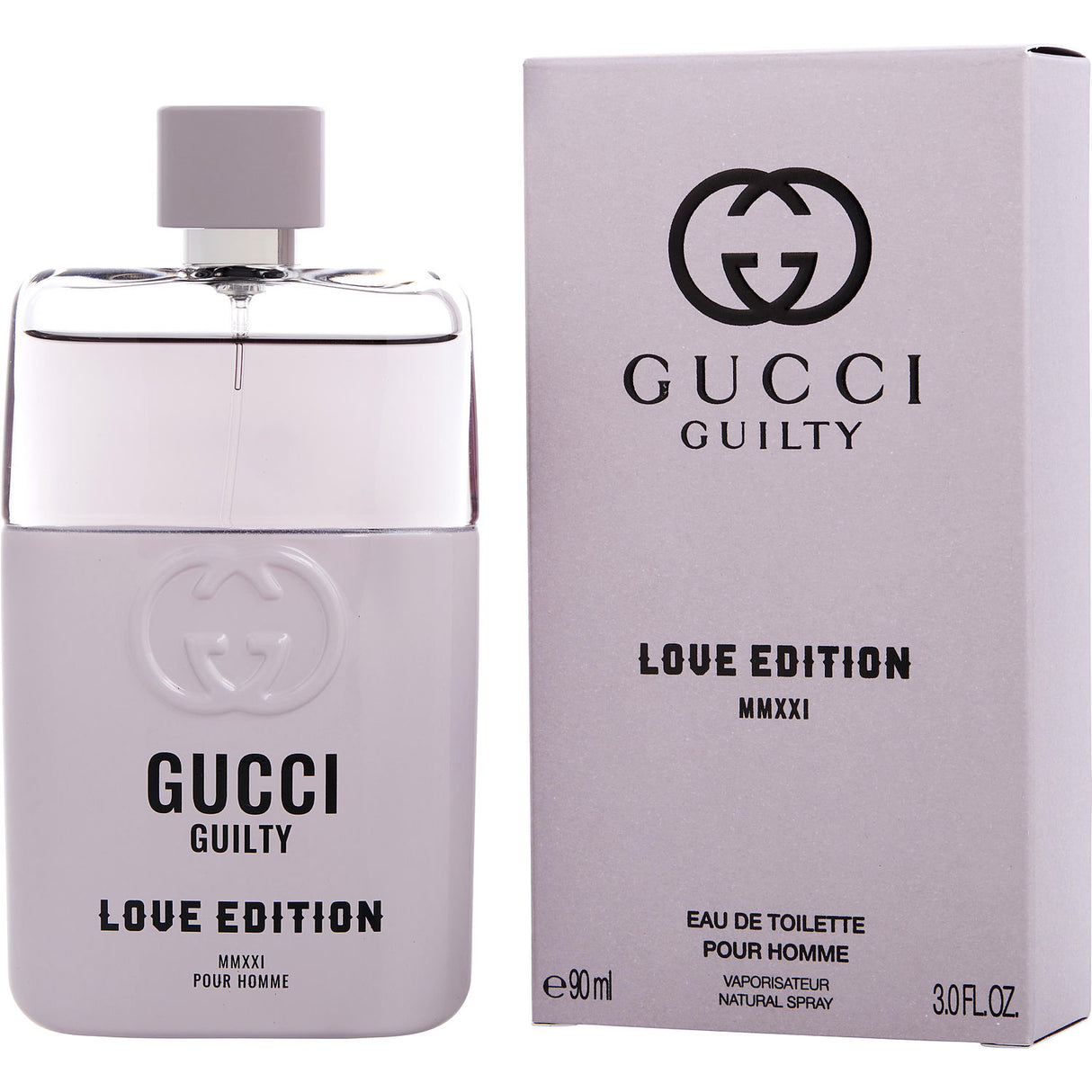 GUCCI GUILTY LOVE EDITION by Gucci - EDT SPRAY 3 OZ (MMXXI BOTTLE) - Men