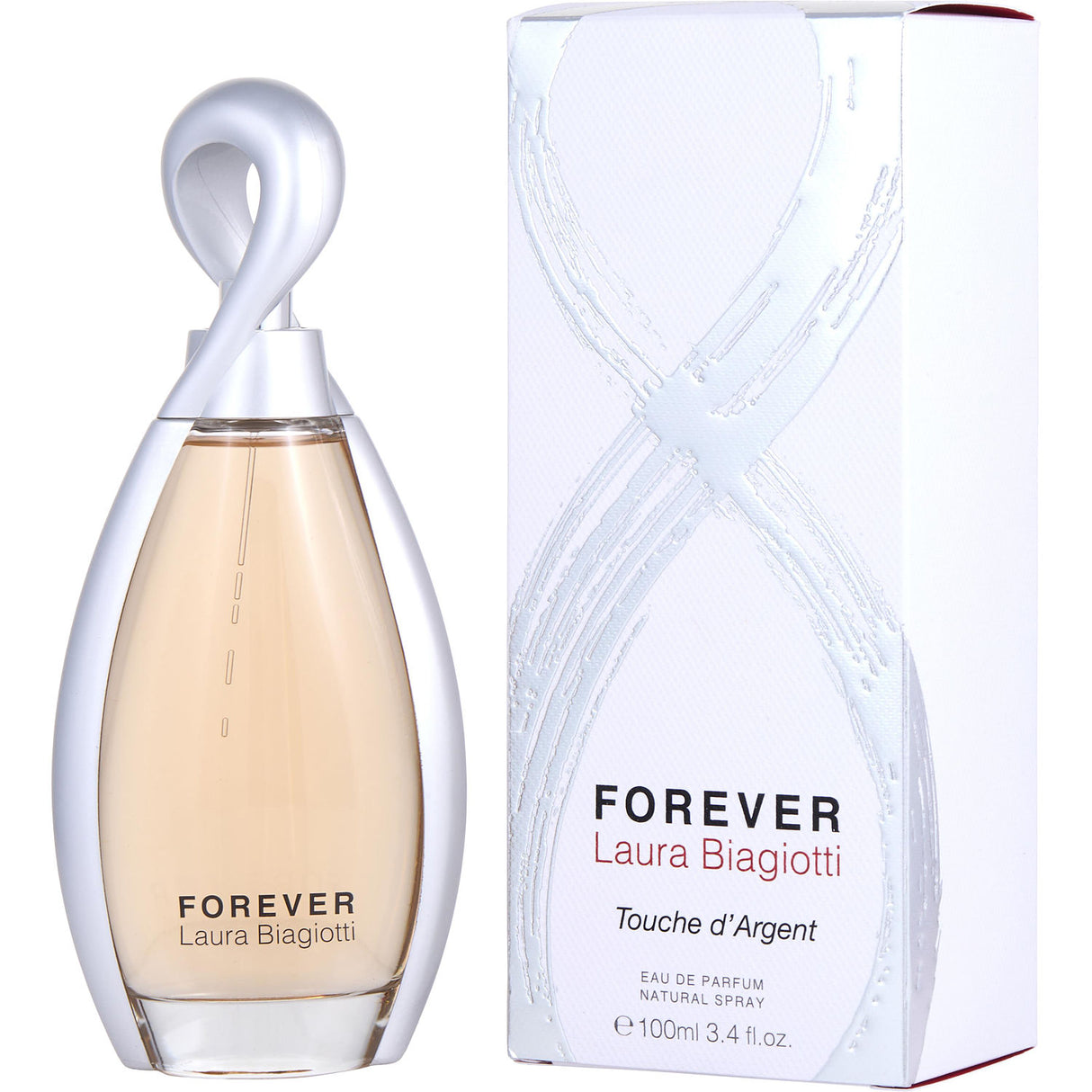 BIAGIOTTI FOREVER TOUCHE D'ARGENT by Laura Biagiotti - EAU DE PARFUM SPRAY 3.4 OZ - Women