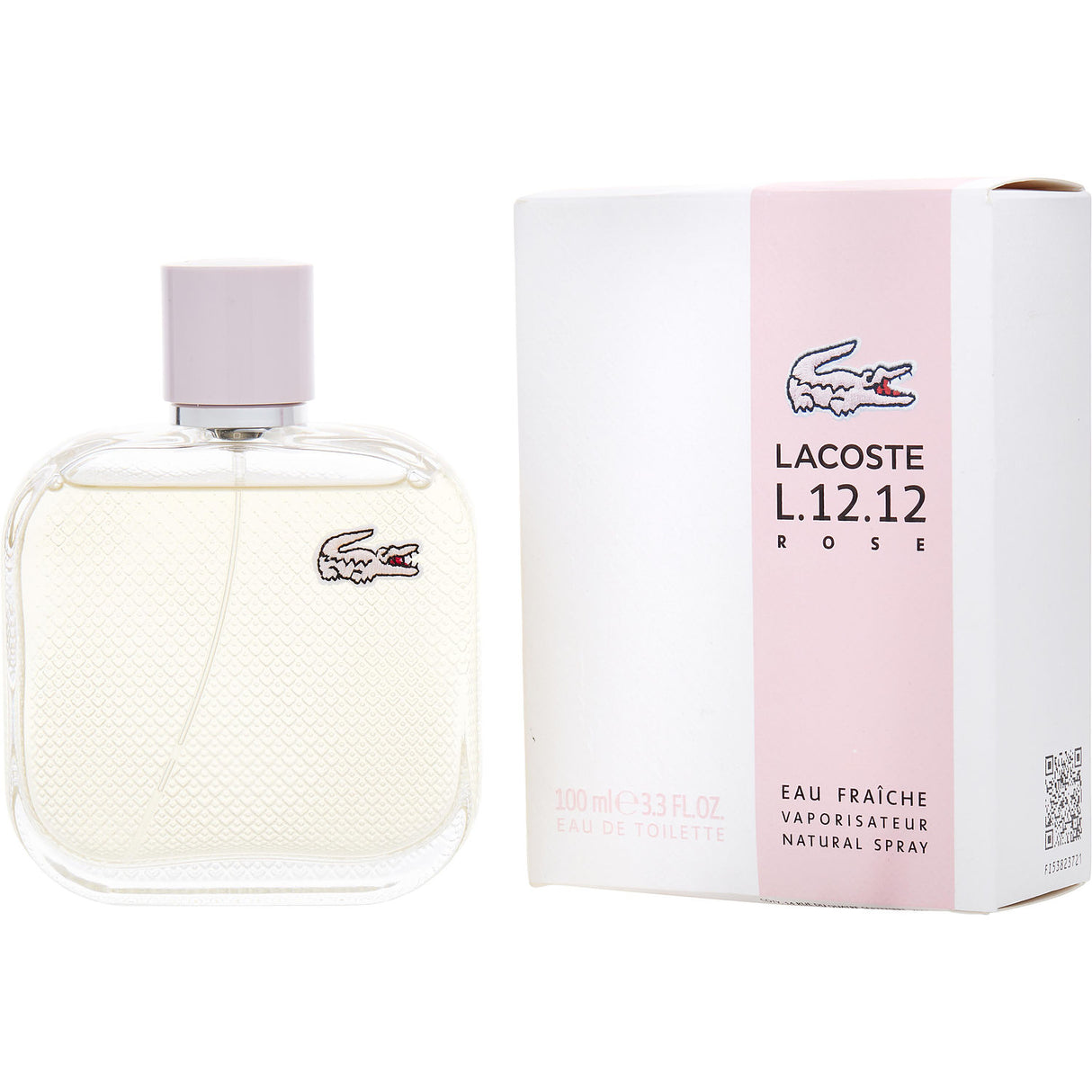 LACOSTE L.12.12 ROSE EAU FRAICHE by Lacoste - EDT SPRAY 3.3 OZ - Women