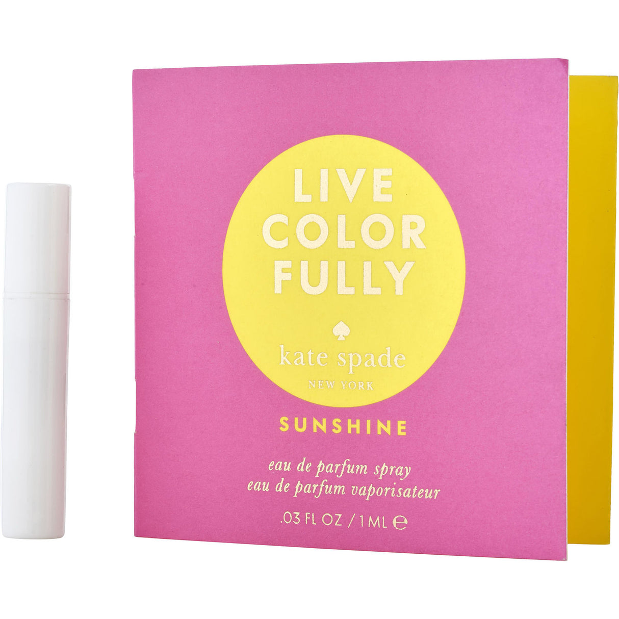 KATE SPADE LIVE COLORFULLY SUNSHINE by Kate Spade - EAU DE PARFUM SPRAY VIAL ON CARD - Women