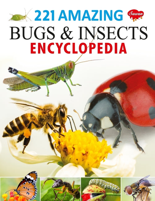 221 Amazing Bugs & Insects Encyclopedia - Paperback by Books by splitShops