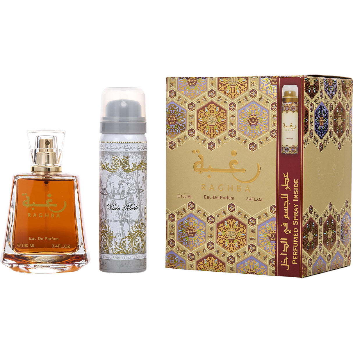 LATTAFA RAGHBA by Lattafa - EAU DE PARFUM SPRAY 3.4 OZ - Unisex