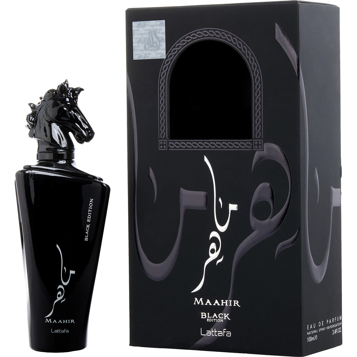 LATTAFA MAAHIR BLACK EDITION by Lattafa - EAU DE PARFUM SPRAY 3.4 OZ - Unisex