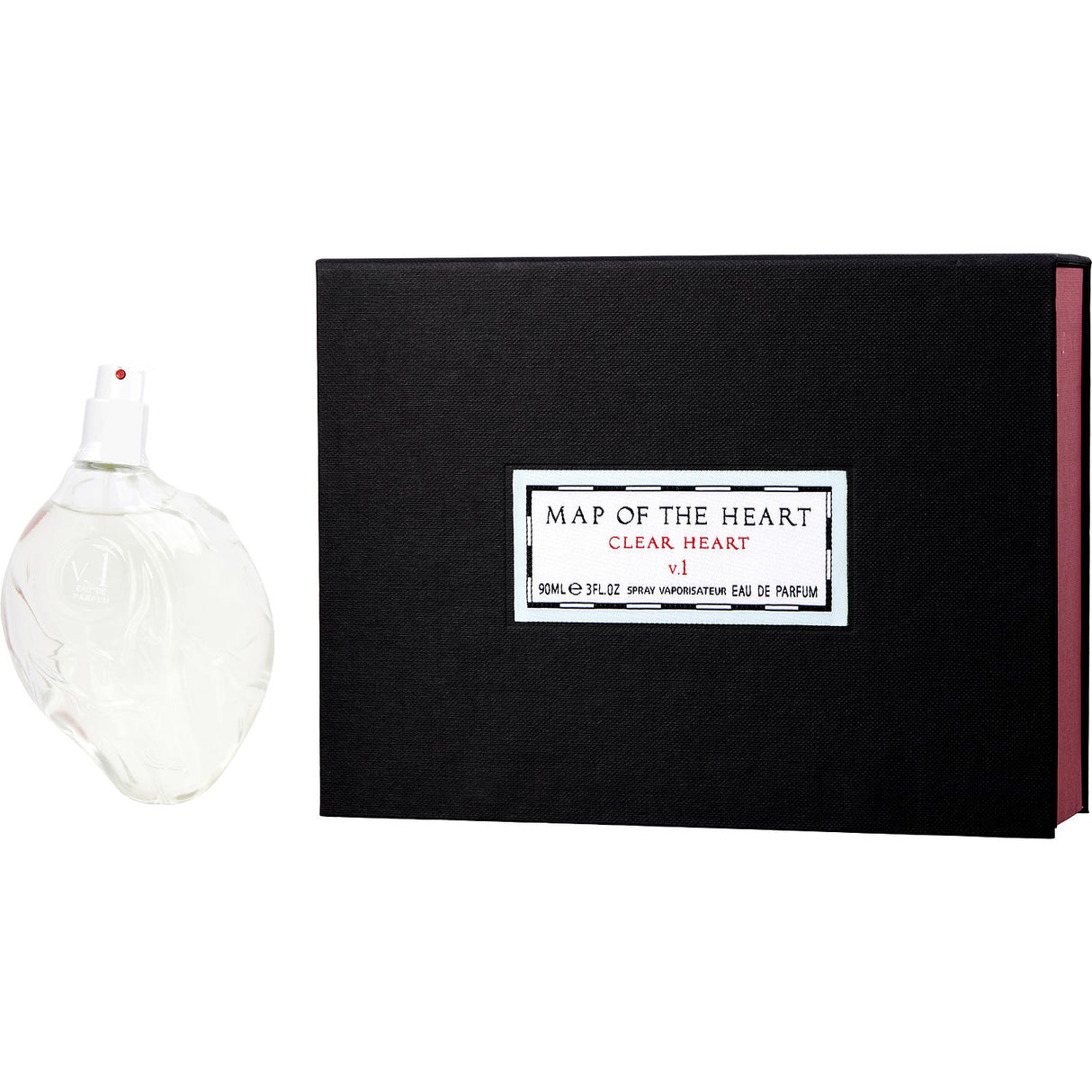 MAP OF THE HEART V.1 CLEAR HEART by Map Of The Heart - EAU DE PARFUM SPRAY 3 OZ - Unisex