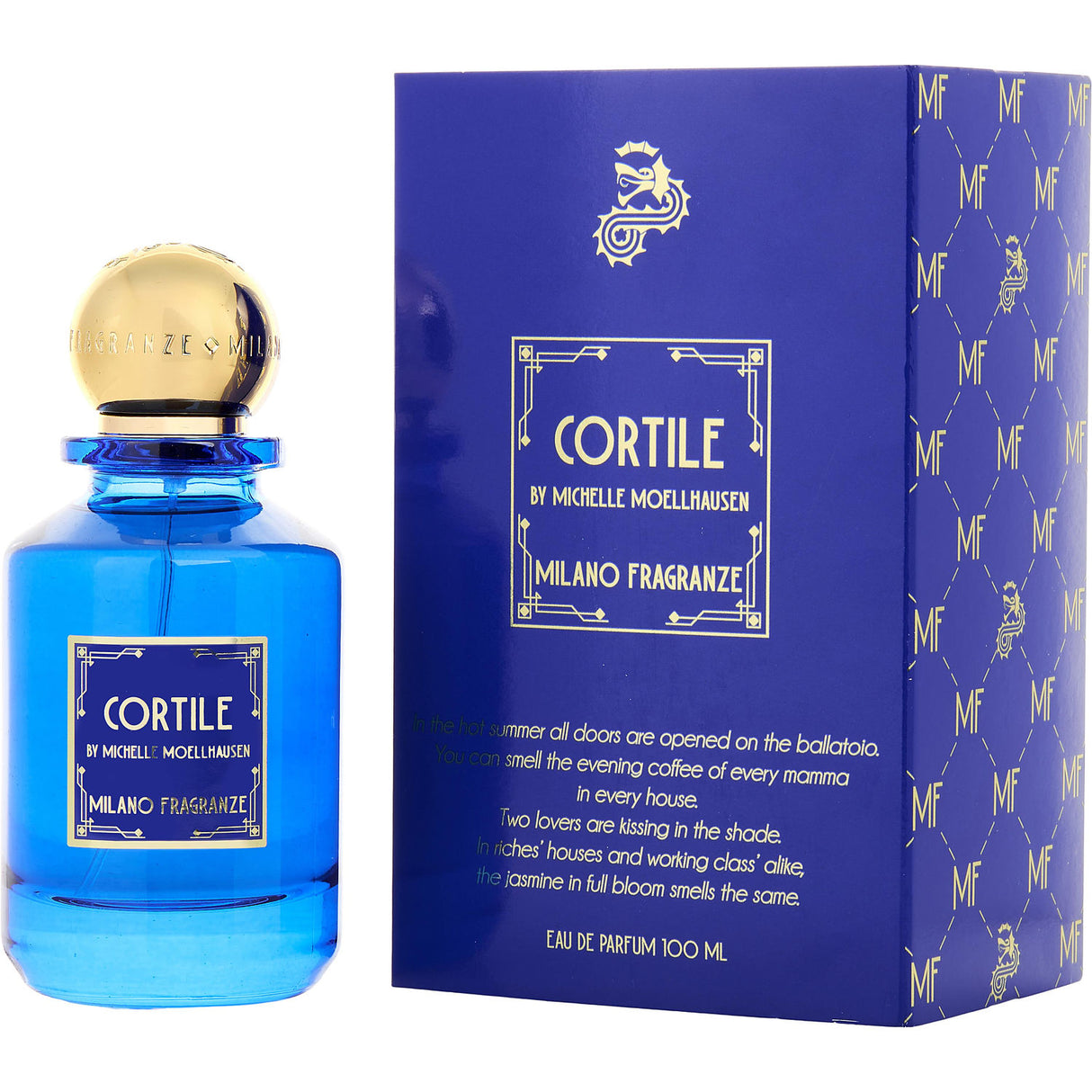 MILANO FRAGRANZE CORTILE by Milano Fragranze - EAU DE PARFUM SPRAY 3.4 OZ - Unisex