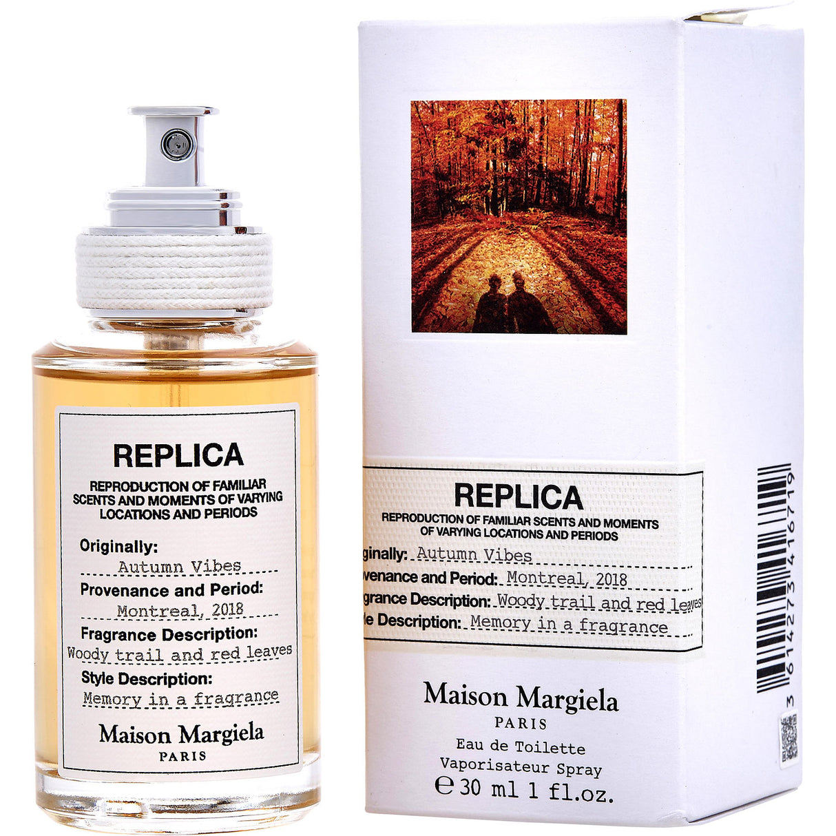 REPLICA AUTUMN VIBES by Maison Margiela - EDT SPRAY 1 OZ - Unisex