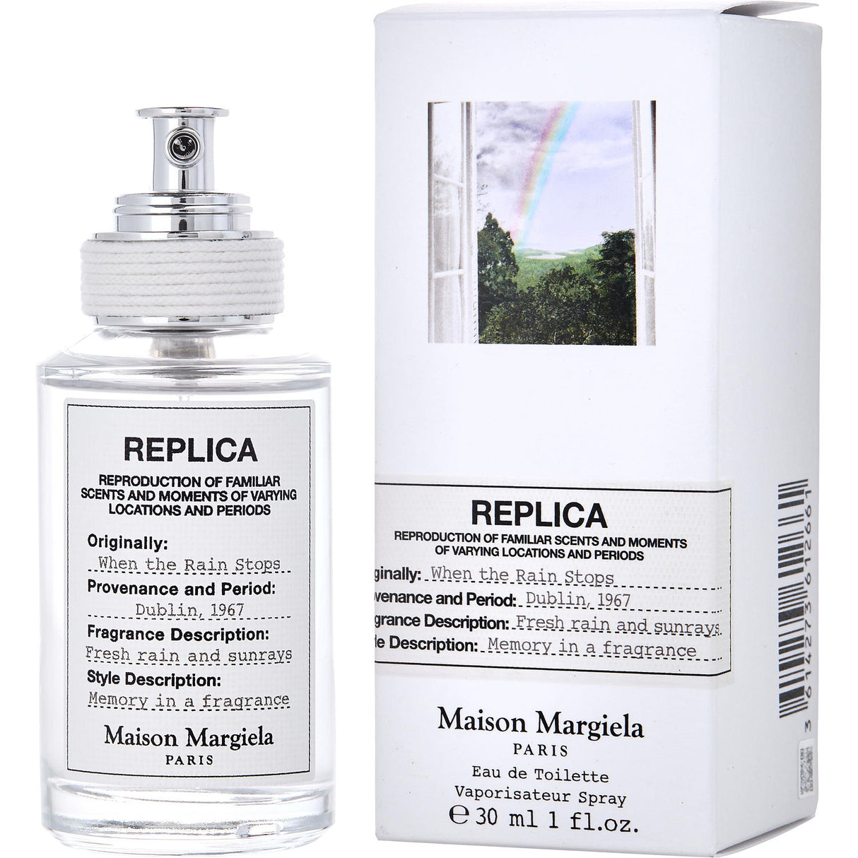 REPLICA WHEN THE RAIN STOPS by Maison Margiela - EDT SPRAY 1 OZ - Unisex