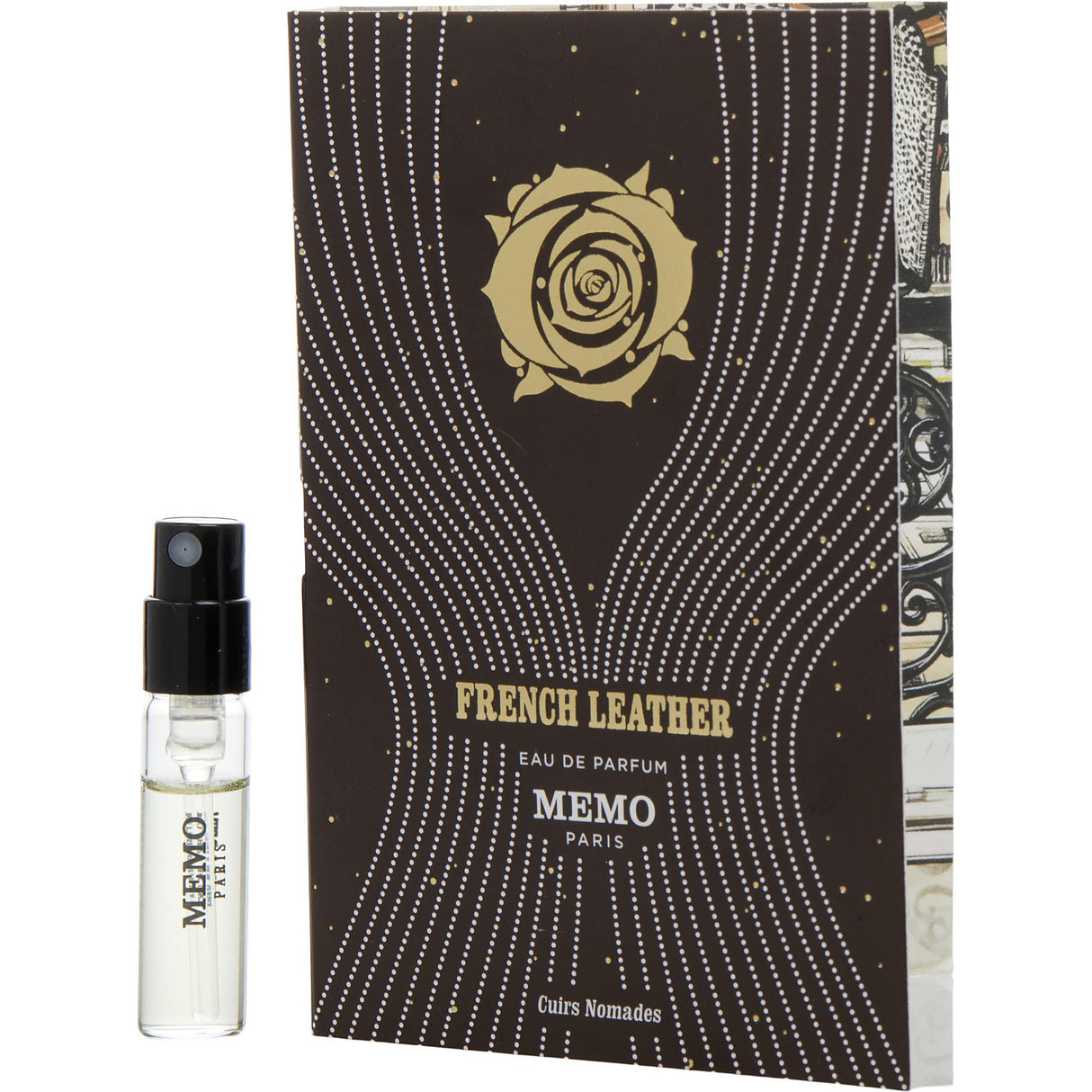 MEMO PARIS FRENCH LEATHER by Memo Paris - EAU DE PARFUM SPRAY VIAL ON CARD - Unisex