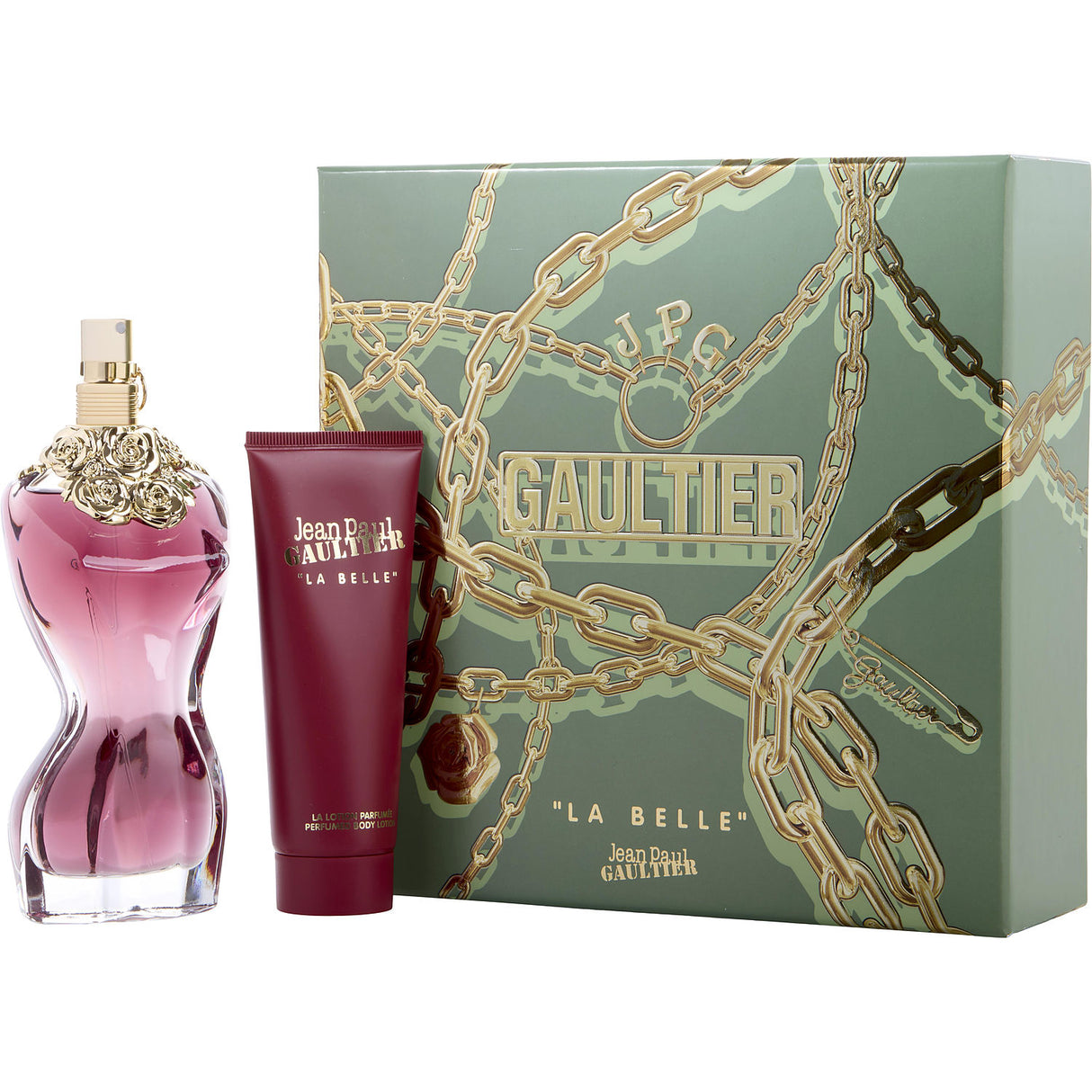 JEAN PAUL GAULTIER LA BELLE by Jean Paul Gaultier - EAU DE PARFUM SPRAY 3.4 OZ & BODY LOTION 2.5 OZ - Women