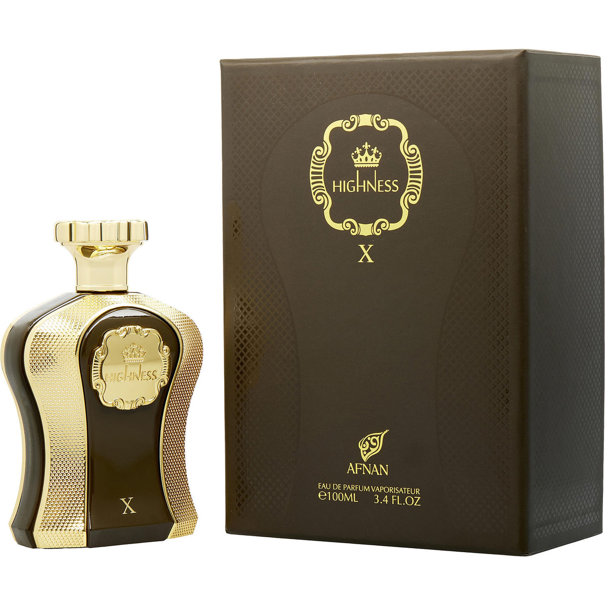 AFNAN HIGHNESS X BROWN by Afnan Perfumes - EAU DE PARFUM SPRAY 3.4 OZ - Men