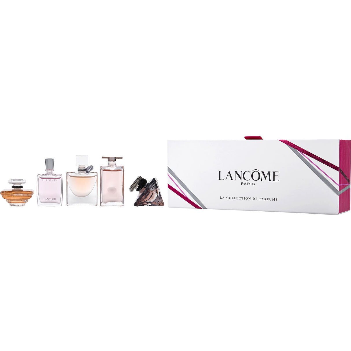 LANCOME VARIETY by Lancome - 5 PIECE MINI VARIETY WITH TRESOR & MIRACLE & LA NUIT TRESOR & LA VIE EST BELLE & IDOLE AND ALL ARE EAU DE PARFUM MINIS - Women