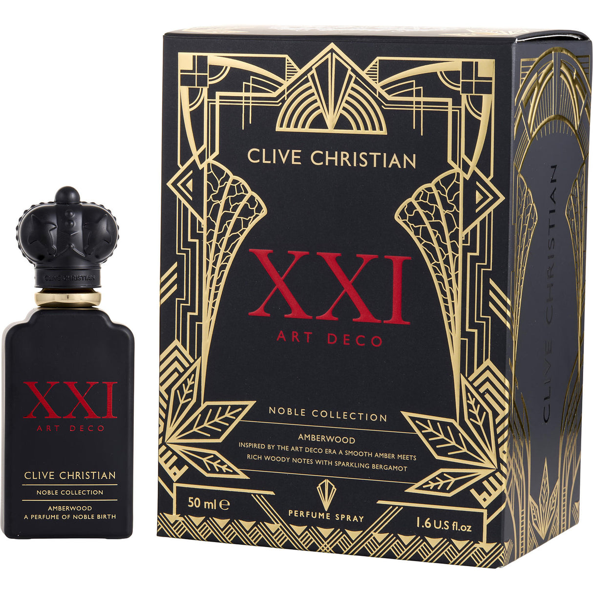 CLIVE CHRISTIAN XXI ART DECO AMBERWOOD by Clive Christian - PERFUME SPRAY 1.6 OZ - Unisex