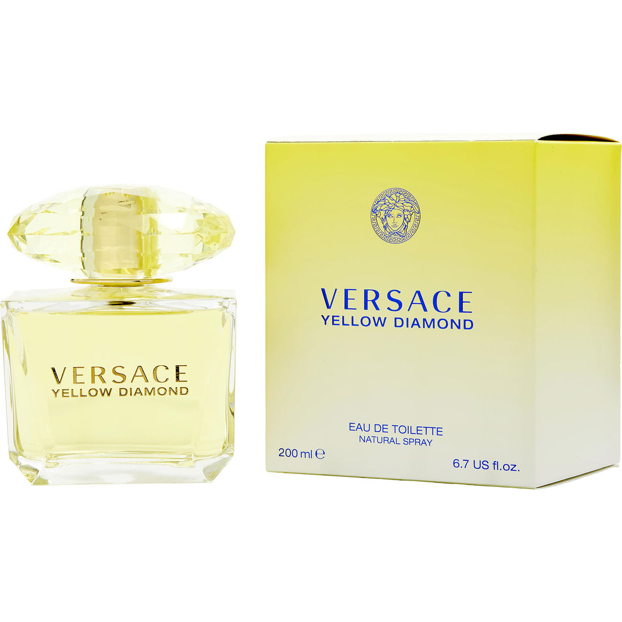 VERSACE YELLOW DIAMOND by Gianni Versace - EDT SPRAY 6.7 OZ (NEW PACKAGING) - Women