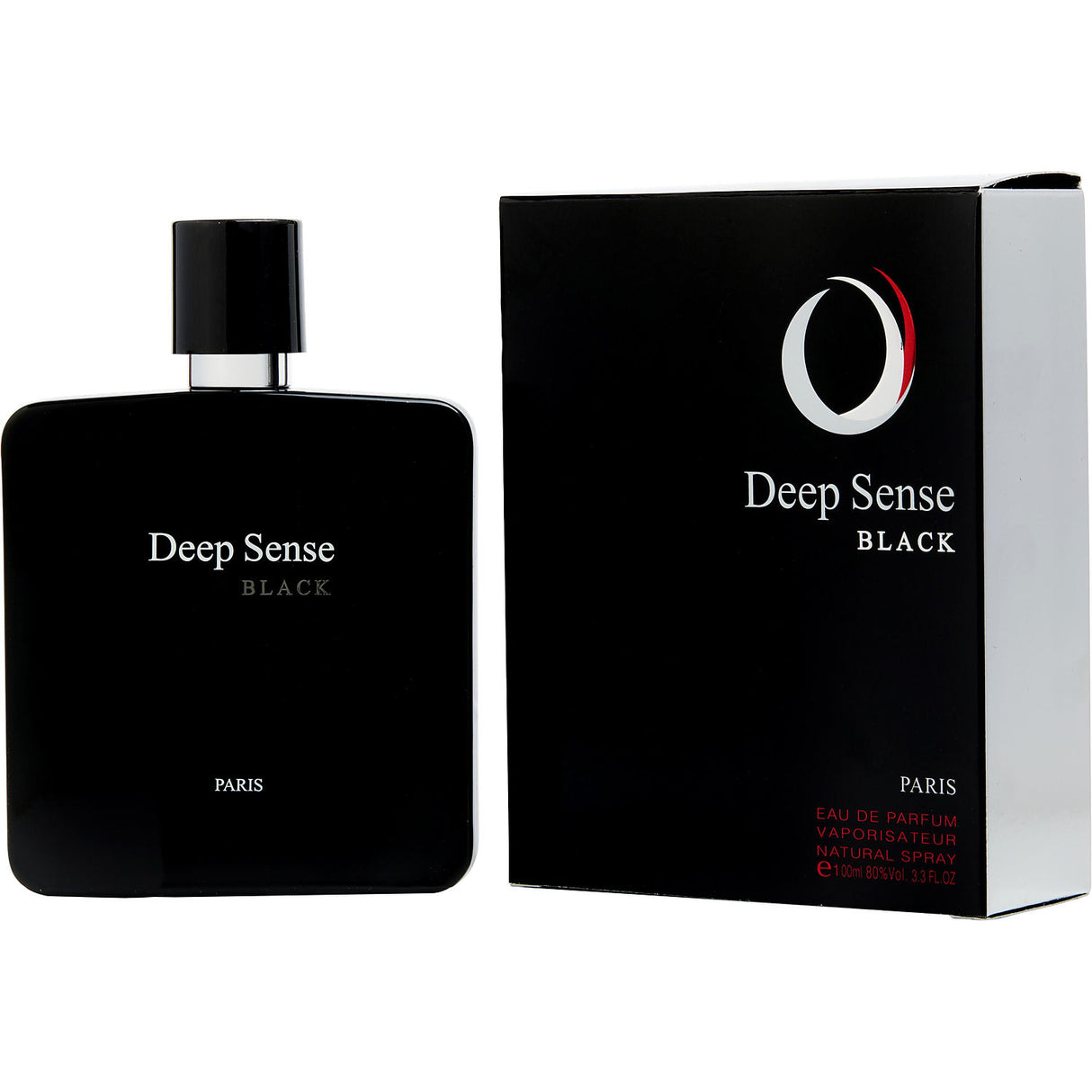 DEEP SENSE BLACK by Prime Collection - EAU DE PARFUM SPRAY 3.3 OZ - Men