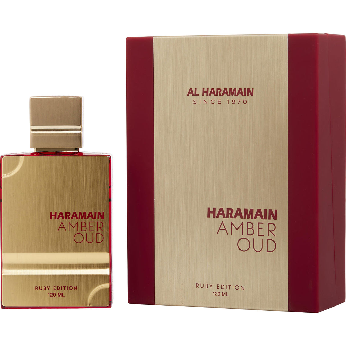 AL HARAMAIN AMBER OUD RUBY by Al Haramain - EAU DE PARFUM SPRAY 4 OZ - Unisex