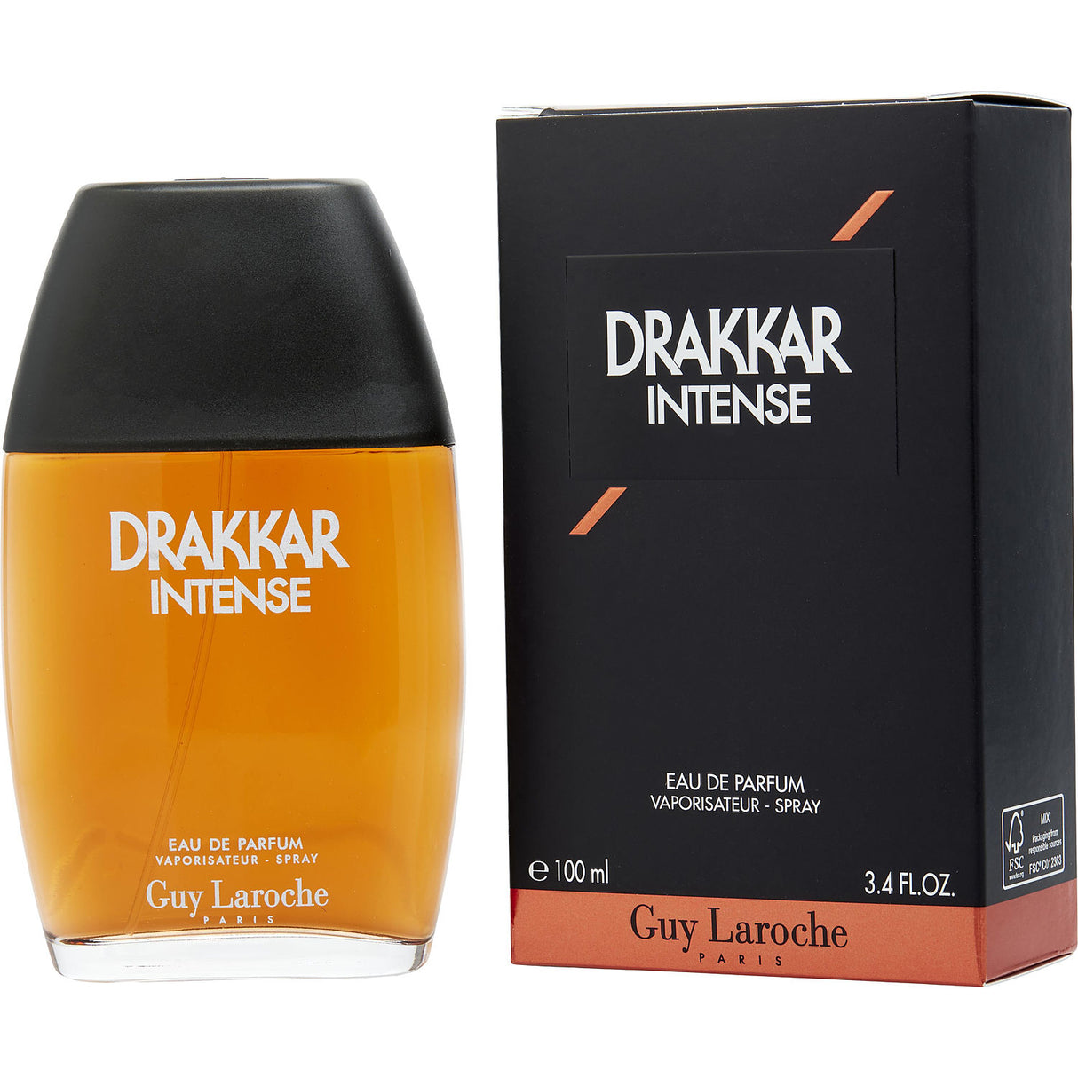 DRAKKAR INTENSE by Guy Laroche - EAU DE PARFUM SPRAY 3.4 OZ - Men