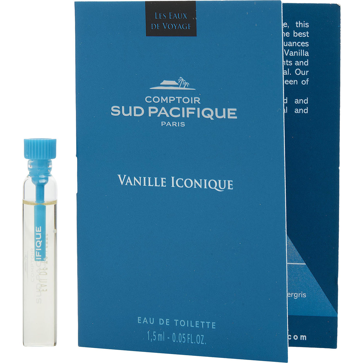 COMPTOIR SUD PACIFIQUE VANILLE ICONIQUE by Comptoir Sud Pacifique - EDT VIAL ON CARD - Women