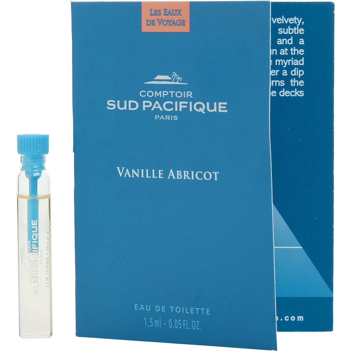 COMPTOIR SUD PACIFIQUE VANILLE ABRICOT by Comptoir Sud Pacifique - EDT VIAL ON CARD - Women