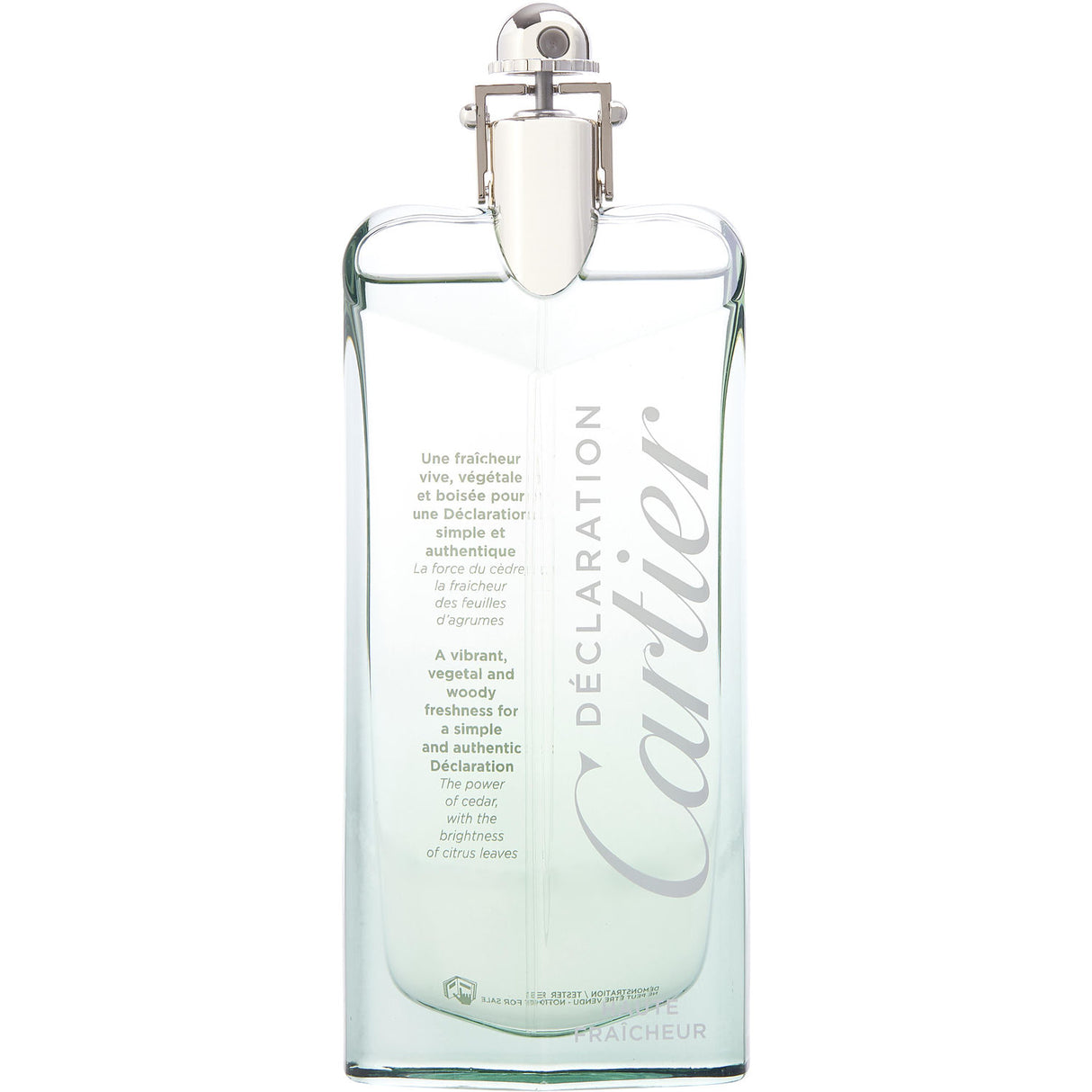 DECLARATION HAUTE FRAICHEUR by Cartier - EDT SPRAY 3.3 OZ *TESTER - Men