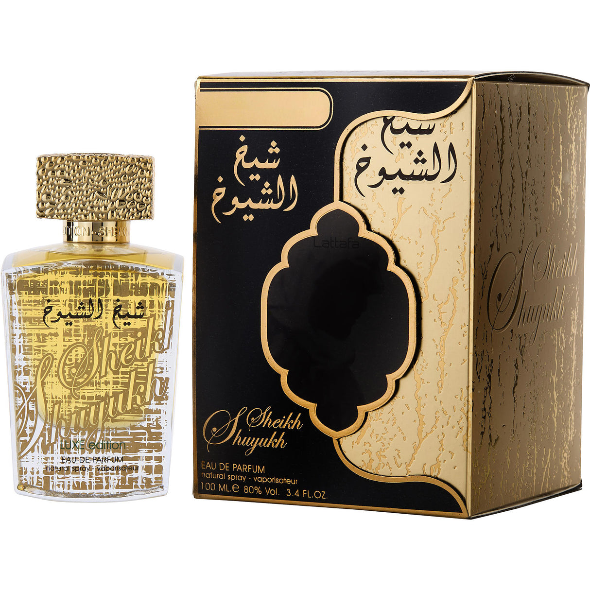 LATTAFA SHEIKH AL SHUYUKH by Lattafa - EAU DE PARFUM SPRAY 3.4 OZ (LUXE EDITION) - Unisex