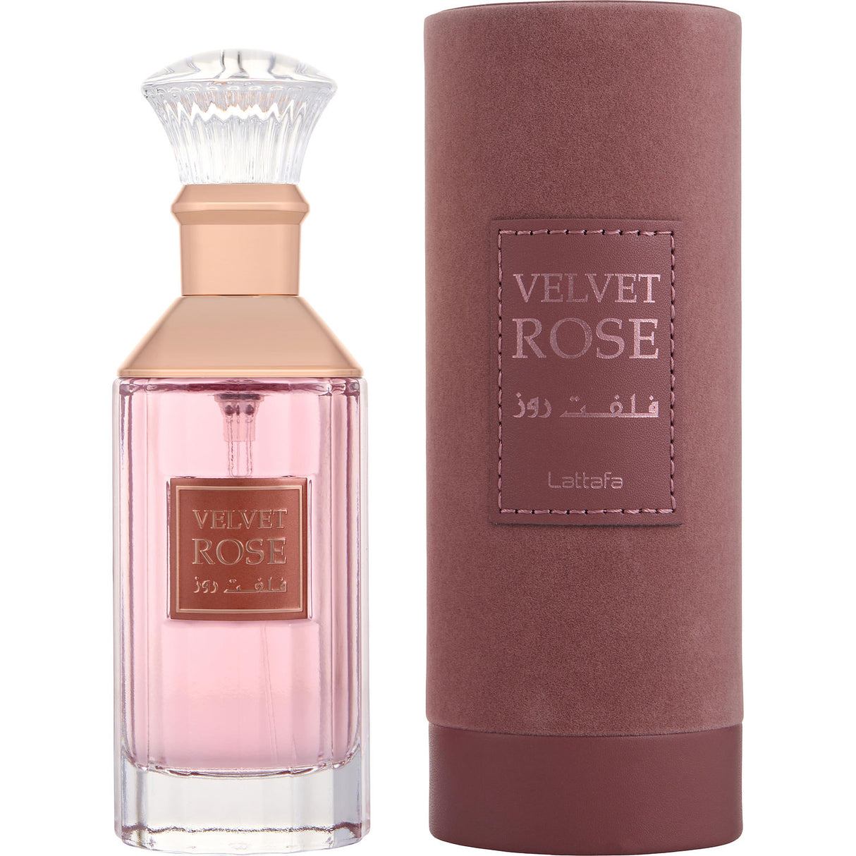 LATTAFA VELVET ROSE by Lattafa - EAU DE PARFUM SPRAY 3.4 OZ - Unisex