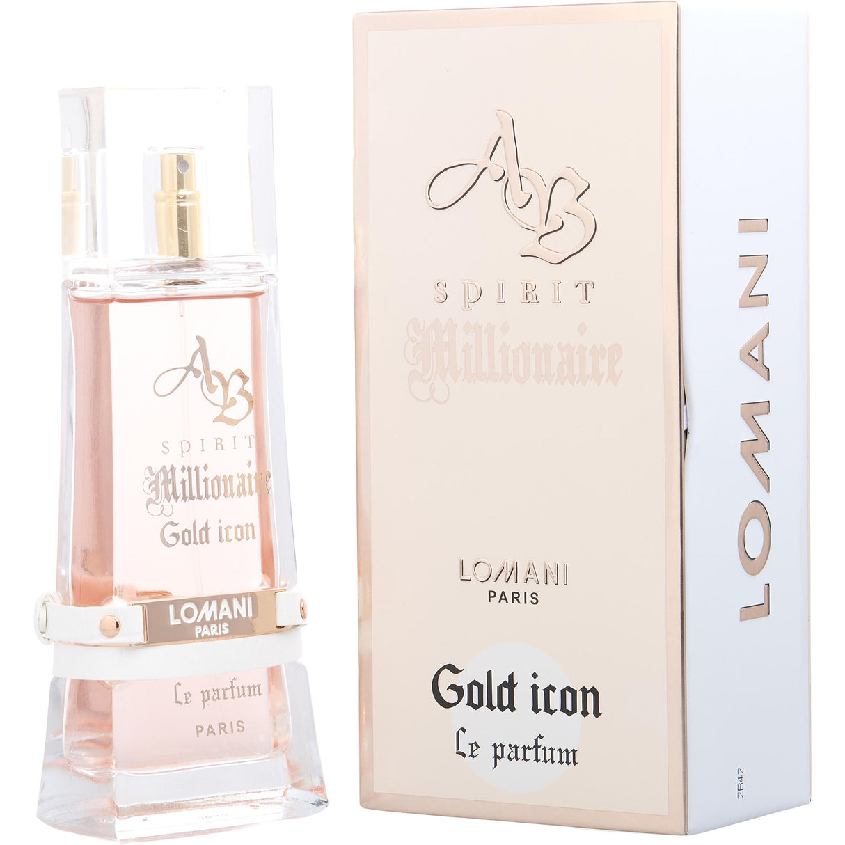 AB SPIRIT MILLIONAIRE GOLD ICON by Lomani - EAU DE PARFUM SPRAY 3.3 OZ - Women