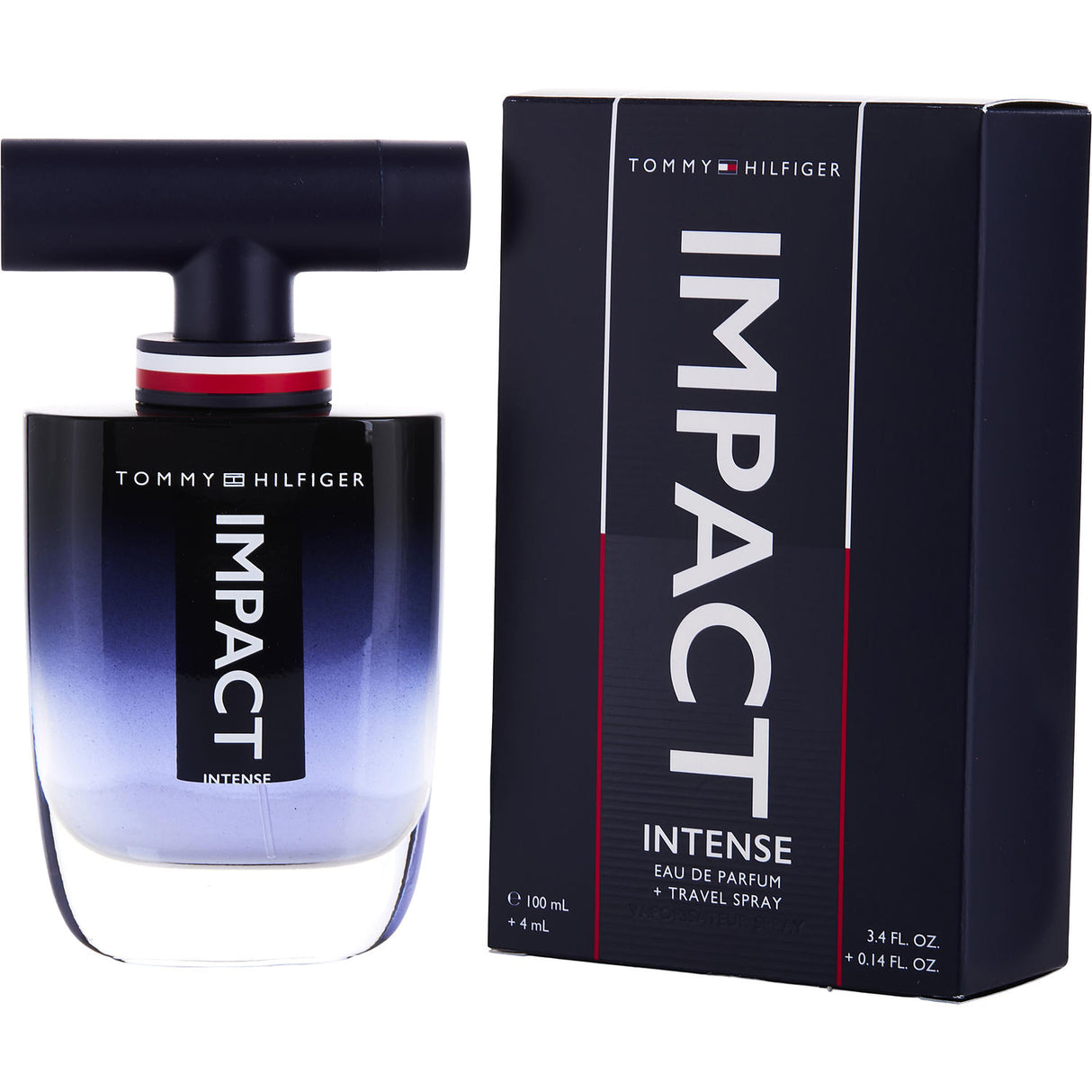 TOMMY HILFIGER IMPACT INTENSE by Tommy Hilfiger - EAU DE PARFUM SPRAY 3.4 OZ & EAU DE PARFUM 0.13 OZ MINI - Men