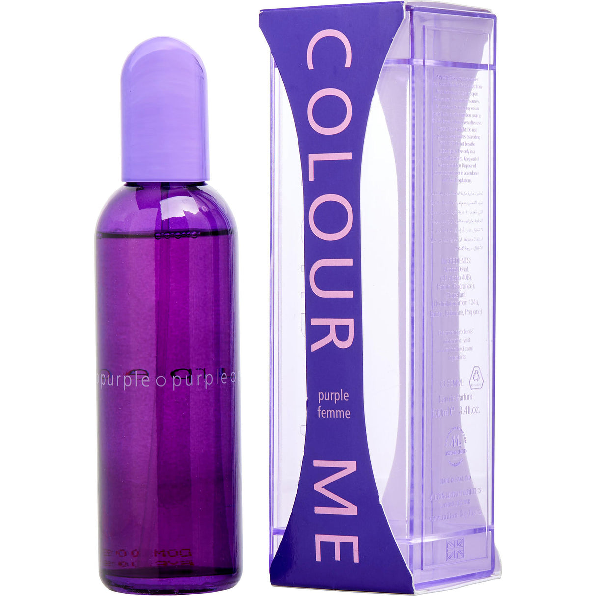 MILTON LLOYD COLOUR ME PURPLE by Milton Lloyd - EAU DE PARFUM SPRAY 3.4 OZ - Women