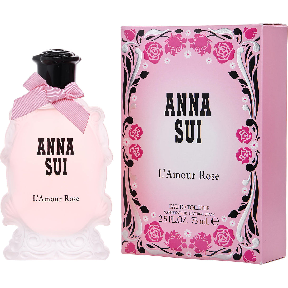 ANNA SUI L'AMOUR ROSE by Anna Sui - EDT SPRAY 2.5 OZ - Women