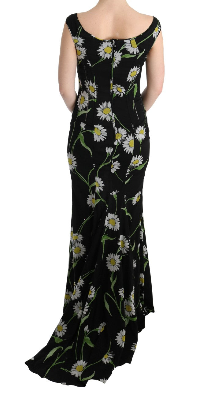 Sunflower Silk Stretch Sheath Dress by Faz