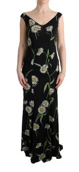 Sunflower Silk Stretch Sheath Dress by Faz