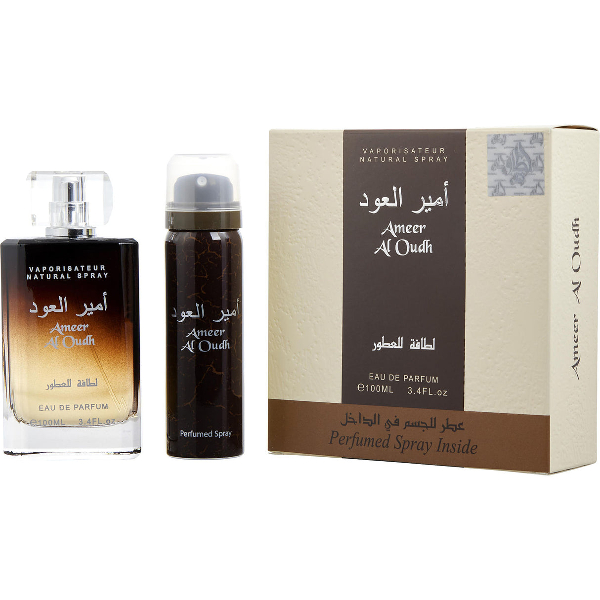 LATTAFA AMEER AL OUDH by Lattafa - EAU DE PARFUM SPRAY 3.4 OZ - Unisex