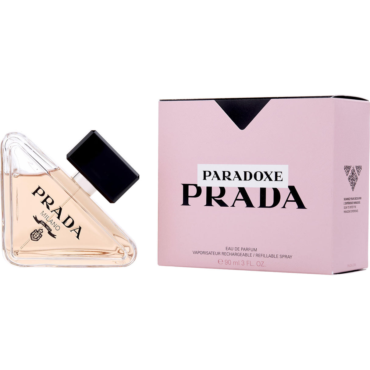 PRADA PARADOXE by Prada - EAU DE PARFUM SPRAY REFILLABLE 3 OZ - Women