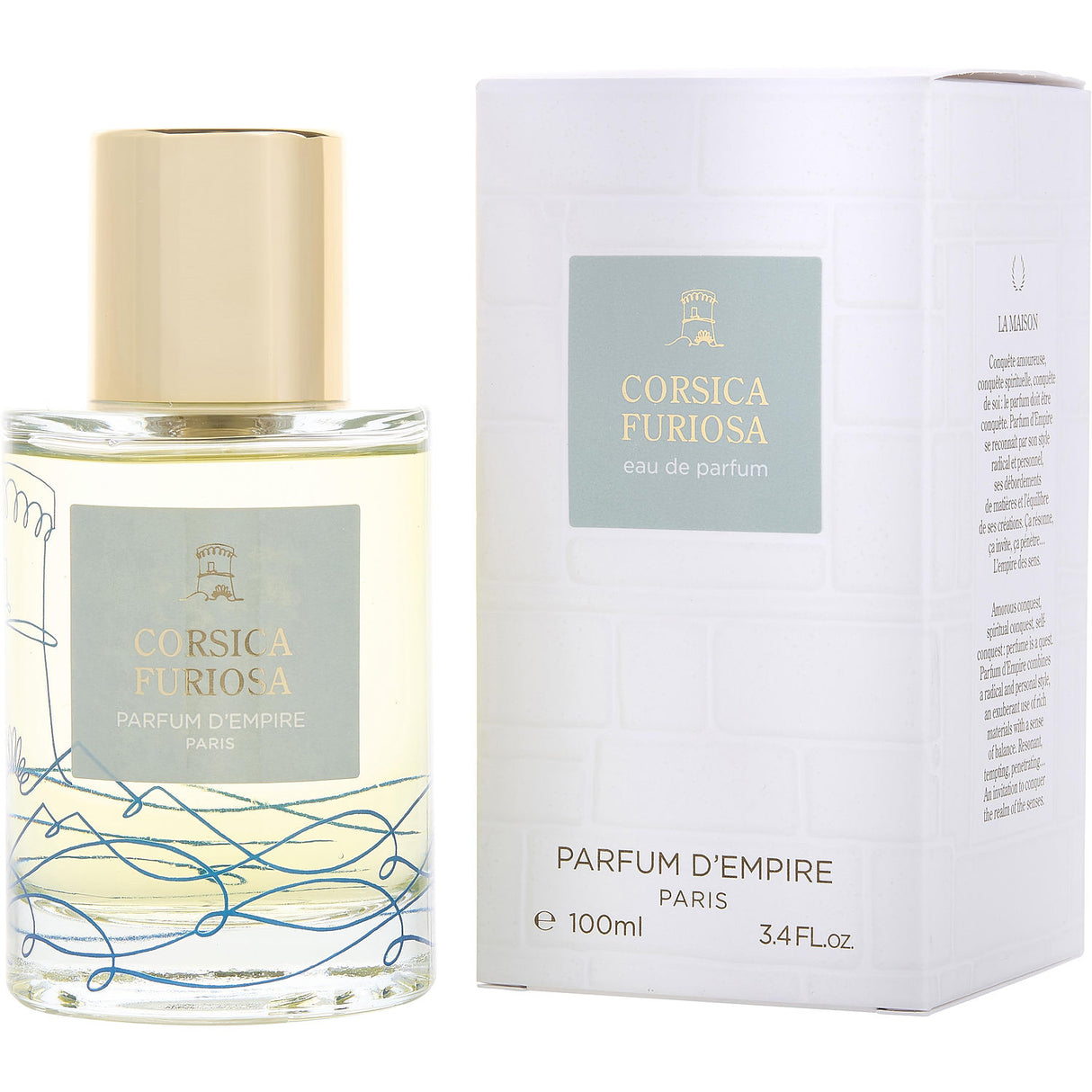 PARFUM D'EMPIRE CORSICA FURIOSA by PARFUM D'EMPIRE - EAU DE PARFUM SPRAY 3.4 OZ - Unisex